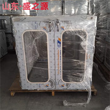 云南電子互鎖201不銹鋼雙開門帶斜坡傳遞窗